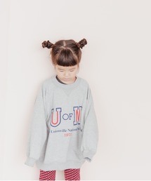 LOWRYS FARM | ウラケプリントＢＩＧプルオーバー　162716(スウェット)