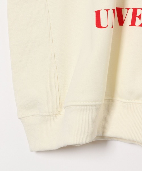 LOWRYS FARM（ローリーズファーム）の「ウラケプリントＢＩＧプルオーバー　162716（スウェット・キッズ・オフホワイト/イエロー/ピンク/ブルー/グレー・110cm/120cm/130cm/140cm/150cm）」の9枚目の写真