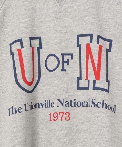 LOWRYS FARM（ローリーズファーム）の「ウラケプリントＢＩＧプルオーバー　162716（スウェット・キッズ・オフホワイト/イエロー/ピンク/ブルー/グレー・110cm/120cm/130cm/140cm/150cm）」の14枚目の写真