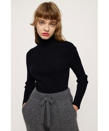 SLY | TURTLE RIB HG TOPS タートルネック リブ ハイゲージ トップス ニット(ニット/セーター)