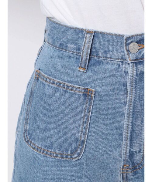 jouetie(ジュエティ)の「フリンジデニムショートパンツ(デニムパンツ・レディース・ライトブルー/ブラック・SMALL/LARGE/MEDIUM)」の20枚目の写真