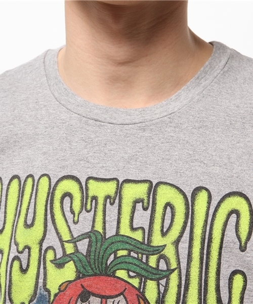 HYSTERIC GLAMOUR(ヒステリックグラマー)の「STM-SLIME pt T-SH(Tシャツ/カットソー・メンズ・ホワイト/トップグレー/ブラック・LARGE/SMALL/MEDIUM)」の10枚目の写真