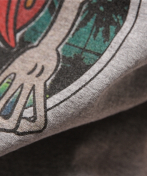 HYSTERIC GLAMOUR(ヒステリックグラマー)の「STM-SLIME pt T-SH(Tシャツ/カットソー・メンズ・ホワイト/トップグレー/ブラック・LARGE/SMALL/MEDIUM)」の5枚目の写真