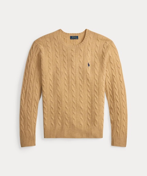 POLO RALPH LAUREN（ポロ ラルフ ローレン）の「ケーブルニット ウール