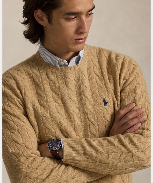 POLO RALPH LAUREN（ポロ ラルフ ローレン）の「ケーブルニット