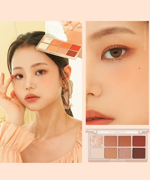 Milk Touch（ミルクタッチ）の「ビーマイスウィートデザートハウスパレット（アイシャドウ・レディース・01 Sugar Croffle/02 Carrot Cake/03 Berry Macaron/04 Oat Banana/05 Peach Coconut/06 Blueberry Cheese・FREE）」の20枚目の写真