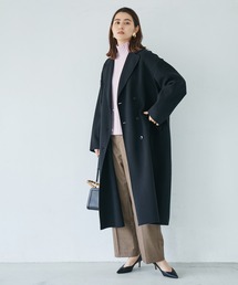 ROPE' | 起毛メルトンリバーチェスターコート(チェスターコート)