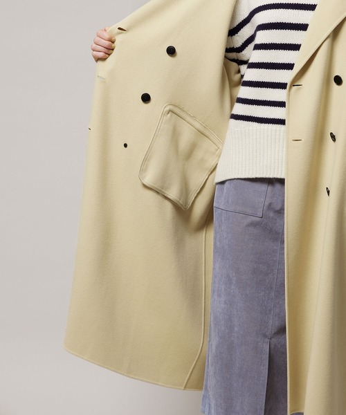 ROPE'（ロペ）の「起毛メルトンリバーチェスターコート（チェスター