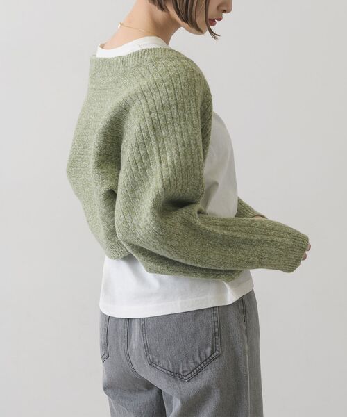 リブ編みニットボレロ ニット セーター Retro Girl レトロガール のファッション通販 Zozotown