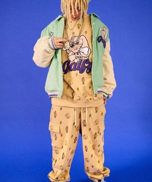 GALFY(ガルフィー)の「【GALFY】激渋スタジャン(スタジャン・メンズ・ブラック/グリーン/サックスブルー・LARGE)」の5枚目の写真