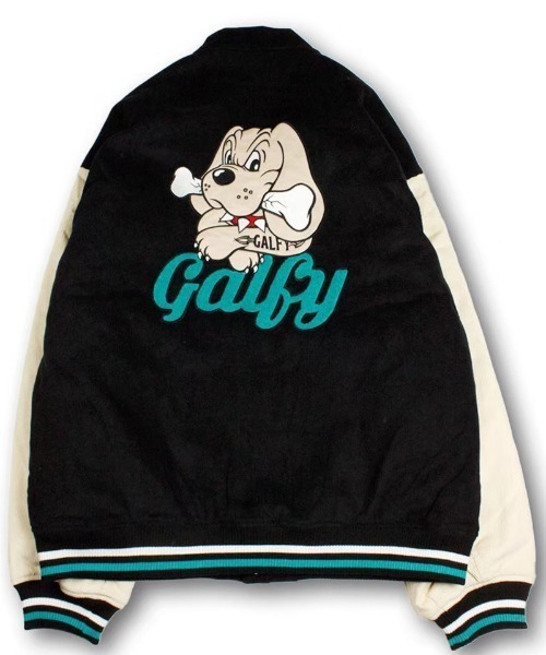 GALFY(ガルフィー)の「【GALFY】激渋スタジャン(スタジャン・メンズ・ブラック/グリーン/サックスブルー・LARGE)」の8枚目の写真