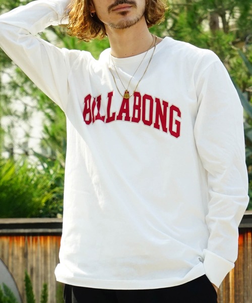 BILLABONG(ビラボン)の「【直営店限定】BILLABONG メンズ COLLEGE LS ロンT 【2022年秋冬モデル】/ビラボンカレッジロゴ長袖ロンT(Tシャツ/カットソー・メンズ・ベージュ/ネイビー/オフホワイト/モスグリーン・MEDIUM/LARGE/X-LARGE)」の17枚目の写真