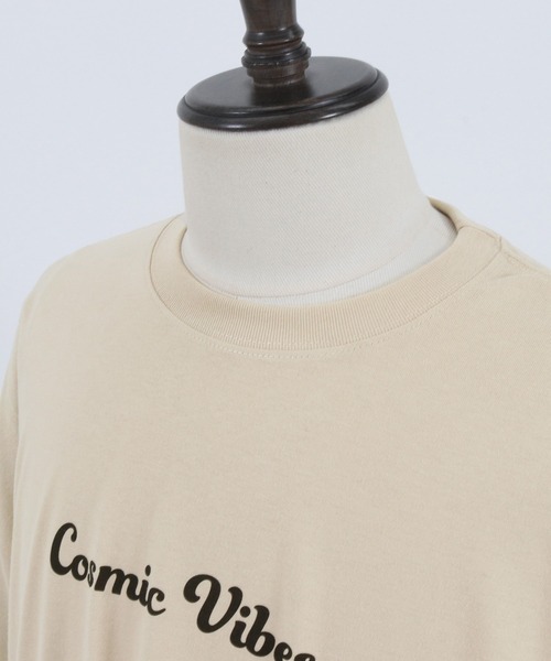 CAMBIO(カンビオ)の「mlt4079- プリントロンT -(蝶々)(Tシャツ/カットソー・メンズ・ホワイト/ベージュ/パープル・S/M/L/XL)」の22枚目の写真