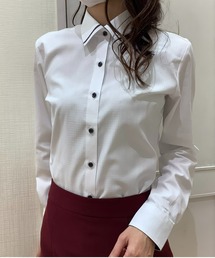 TOKYO SHIRTS | 透け防止 形態安定ノーアイロン レギュラー 長袖ビジネスワイシャツ(ビジネスシャツ)
