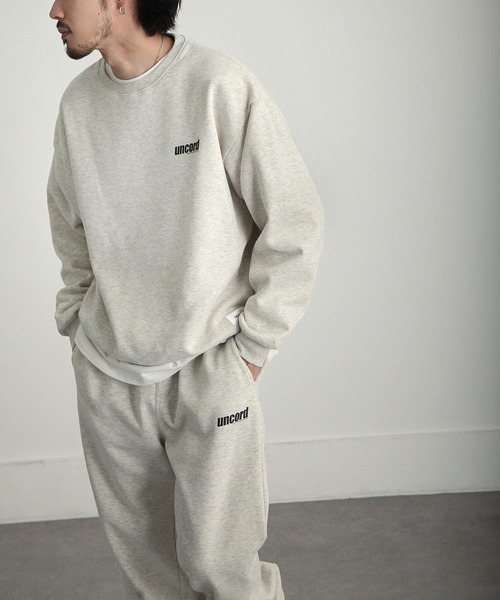 セール】【UNCORD】 CHEST ONE POINT LOGO SWEAT/ブランドロゴ