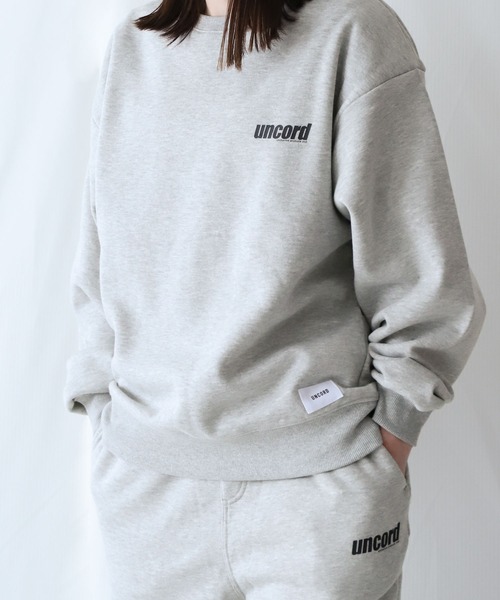 UNCORD（アンコード）の「【UNCORD】 CHEST ONE POINT LOGO SWEAT/ブランドロゴ　ワンポイント スウェットトレーナー（スウェット・メンズ・オートミール/グリーン/ブラック/ブルー/グレー・MEDIUM/LARGE/X-LARGE）」の11枚目の写真