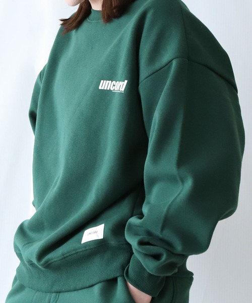 UNCORD（アンコード）の「【UNCORD】 CHEST ONE POINT LOGO SWEAT/ブランドロゴ　ワンポイント スウェットトレーナー（スウェット・メンズ・オートミール/グリーン/ブラック/ブルー/グレー・MEDIUM/LARGE/X-LARGE）」の22枚目の写真