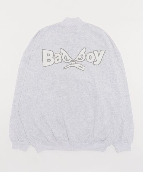 BAD BOY（バッドボーイ）の「[BAD BOY/バッドボーイ] 別注 バックサガラ刺繍 スウェットスタジャン（スウェット・レディース・ブラック/グレー・M/L）」の18枚目の写真