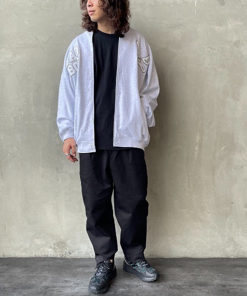 BAD BOY（バッドボーイ）の「[BAD BOY/バッドボーイ] 別注 バックサガラ刺繍 スウェットスタジャン（スウェット・レディース・ブラック/グレー・M/L）」の14枚目の写真