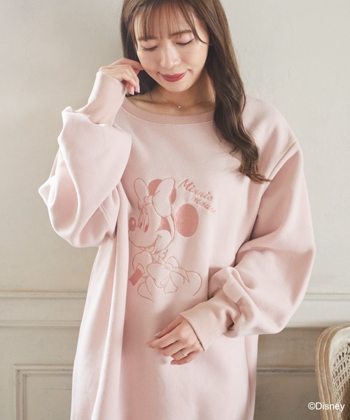 ミニー 裏起毛スウェットミニワンピース ワンピース Disney ディズニー のファッション通販 Zozotown
