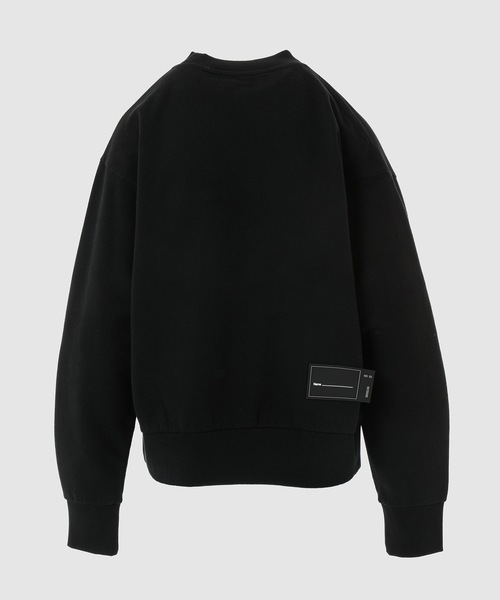 WE11DONE（ウェルダン）の「SYMBOL WAPPEN SWEATSHIRT（スウェット・レディース・ホワイト/ブラック・S/M）」の3枚目の写真