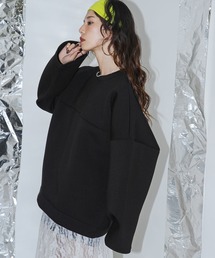 【男女兼用/ユニセックス】オーバーサイズボンディングスウェット