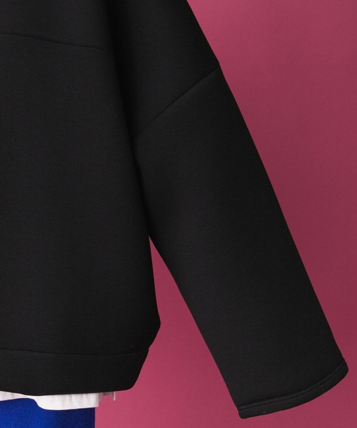 bohmal（ボマール）の「【男女兼用/ユニセックス】オーバーサイズボンディングスウェット（スウェット・レディース・ブラック/ホワイト/オレンジ・FREE）」の18枚目の写真