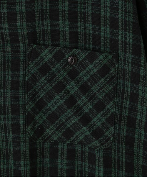 schott（ショット）の「Schott/ショット/PLAID LS WORK SHIRT/チェックワークシャツ（シャツ/ブラウス・メンズ・ホワイト/グリーン/レッド・M/L/2XL/XL）」の12枚目の写真