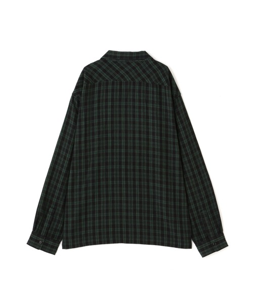 schott（ショット）の「Schott/ショット/PLAID LS WORK SHIRT/チェックワークシャツ（シャツ/ブラウス・メンズ・ホワイト/グリーン/レッド・M/L/2XL/XL）」の6枚目の写真