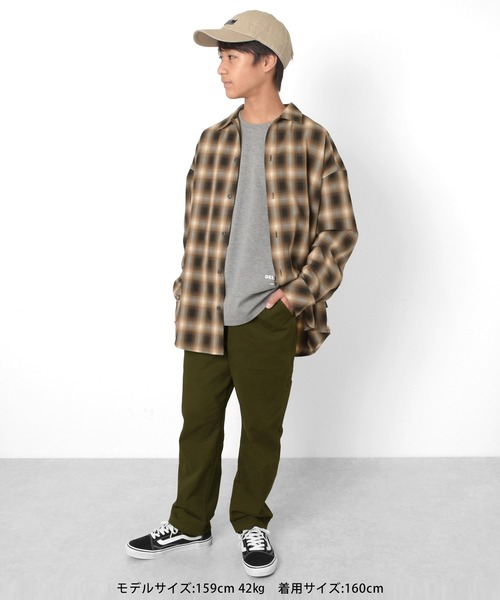 GLAZOS（グラソス）の「カラーツイルペインターパンツ（その他パンツ・キッズ・ベージュ/ブラック/カーキ・140cm/150cm/160cm/170cm）」の10枚目の写真