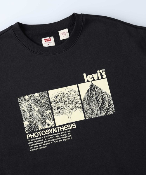 Levi's(リーバイス)の「【Levi's】シーズナルクルースウェット(スウェット・メンズ・ブラック・L/M/S)」の4枚目の写真