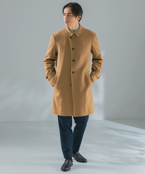 URBAN RESEARCH ROSSO MEN(アーバンリサーチロッソメン)の「『XLサイズあり』picciniウールカシミヤステンカラーコート(ステンカラーコート・メンズ・ブラック/ベージュ/ネイビー・SMALL/MEDIUM/LARGE/X-LARGE)」の5枚目の写真