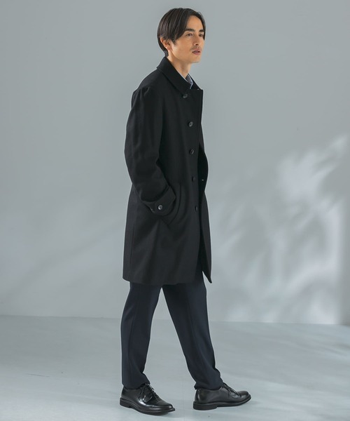 URBAN RESEARCH ROSSO MEN(アーバンリサーチロッソメン)の「『XLサイズあり』picciniウールカシミヤステンカラーコート(ステンカラーコート・メンズ・ブラック/ベージュ/ネイビー・SMALL/MEDIUM/LARGE/X-LARGE)」の8枚目の写真