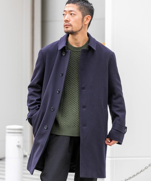 URBAN RESEARCH ROSSO MEN(アーバンリサーチロッソメン)の「『XLサイズあり』picciniウールカシミヤステンカラーコート(ステンカラーコート・メンズ・ブラック/ベージュ/ネイビー・SMALL/MEDIUM/LARGE/X-LARGE)」の17枚目の写真