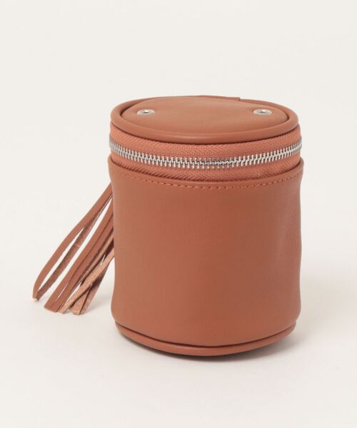 F&D : Soft leather boxpouch（ポーチ）｜Fun & Daily（ファンアンドデイリー）