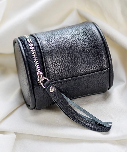 F&D : Soft leather boxpouch（ポーチ）｜Fun & Daily（ファン