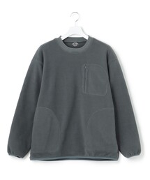 【UNISEX】フリースクルーネックプルオーバー