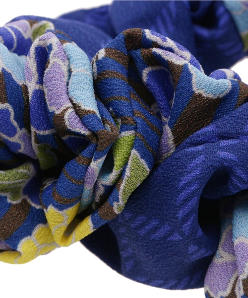 カヤ(カヤ)の「【カヤ】はいからシュシュ(シュシュ・レディース・ホワイト×レッド/パープル/ホワイト×ブルー/サーモンピンク/ホワイト系その他/ライトパープル・FREE)」の8枚目の写真