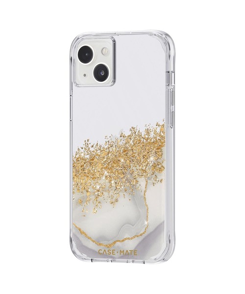 Case-Mate（ケースメイト）の「iPhone14Plus 6.7inch Case-Mate Karat Marble 3.0m落下耐衝撃・抗菌・リサイクル素材（スマホケース/カバー・レディース・ゴールド・ONE SIZE）」の2枚目の写真