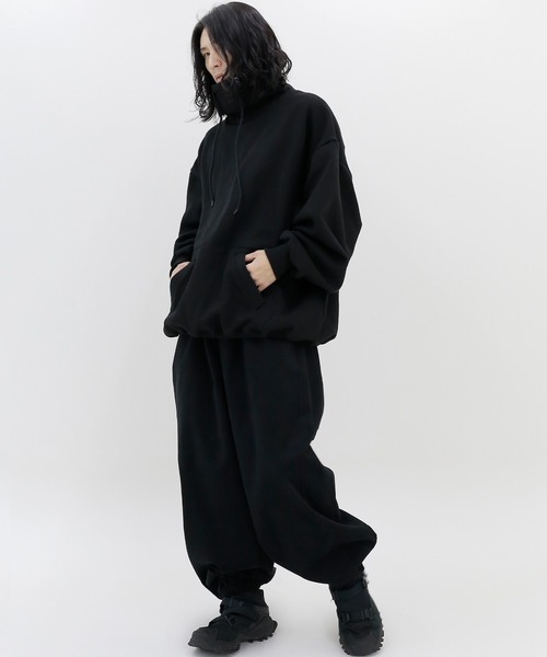 JACKBUNNY 裏起毛ハイネックパーカー ジャックバニー パーカー