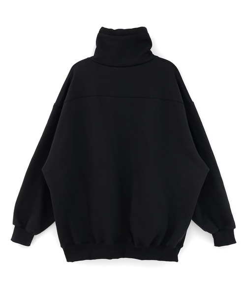 minsobi（ミンソビ）の「裏起毛 ハイネックパーカー ビッグシルエット