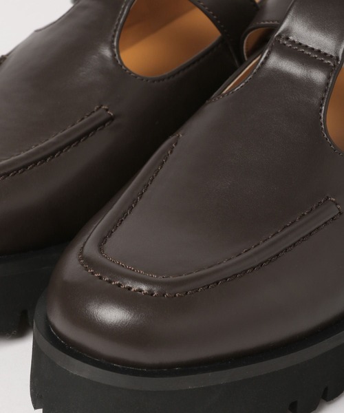 LOWRYS FARM（ローリーズファーム）の「Ｔストアツゾコシューズ　183940（ローファー・レディース・ブラック/ダークブラウン・MEDIUM/LARGE）」の16枚目の写真