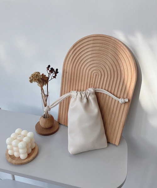 AS KNOW AS plus(アズノゥアズプラス)の「ドロスト ミニポシェット【ZOZOTOWN限定アイテム】(ショルダーバッグ・レディース・ブラック/アイボリー/ピンク/ブルー/グリーン/パープル・FREE)」の11枚目の写真