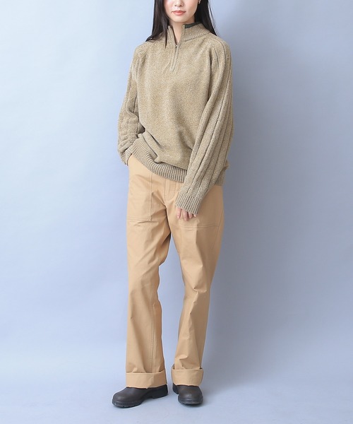 HOUSTON（ヒューストン）の「HOUSTON ヒューストン 1881 リップストップ ファティーグパンツ（カーゴパンツ・メンズ・ブラック/オリーブ/カーキ/ウッドランド・S/M/L/XL）」の19枚目の写真