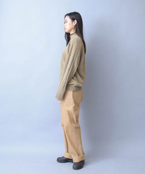 HOUSTON（ヒューストン）の「HOUSTON ヒューストン 1881 リップストップ ファティーグパンツ（カーゴパンツ・メンズ・ブラック/オリーブ/カーキ/ウッドランド・S/M/L/XL）」の21枚目の写真