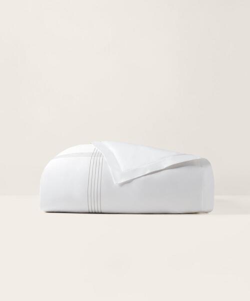 POLO RALPH LAUREN HOME（ポロ ラルフ ローレン ホーム）の「オーガニック コットン サティーン ハンカチーフ デュベ カバー/セミダブルサイズ（寝具・レディース・グレー系3・ONE）」の8枚目の写真