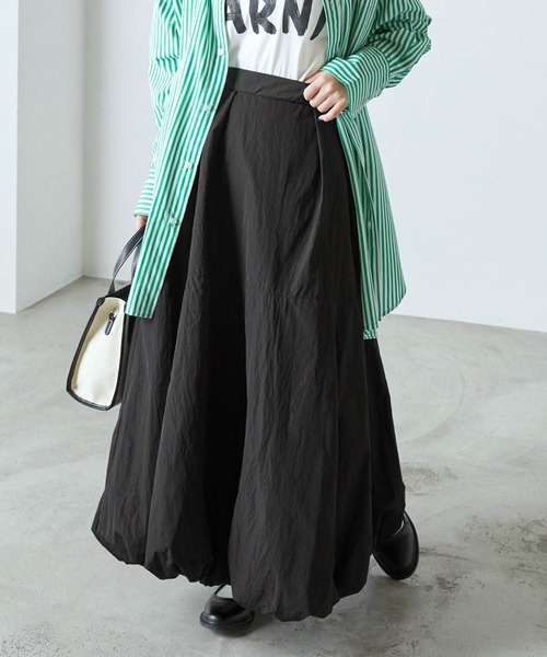forksy.】タフタバルーンスカート（スカート）｜forksy.（フォルクシー
