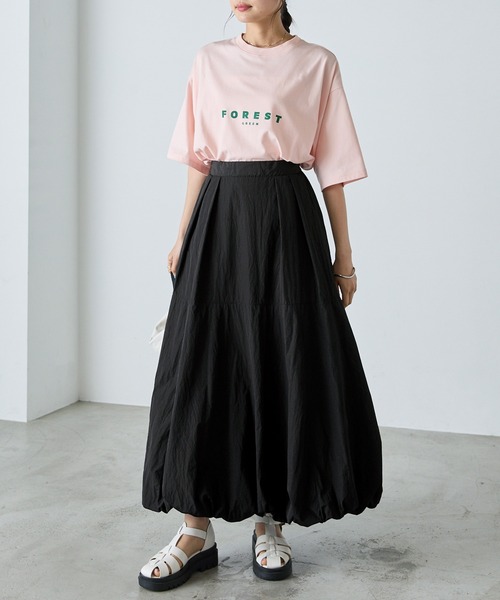 forksy.】タフタバルーンスカート（スカート）｜forksy.（フォルクシー