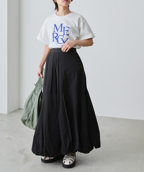 forksy.】タフタバルーンスカート（スカート）｜forksy.（フォルクシー