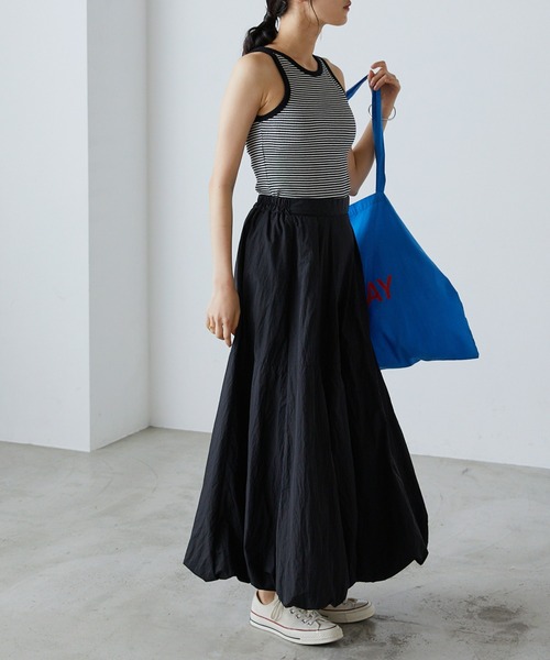 forksy.】タフタバルーンスカート（スカート）｜forksy.（フォルクシー